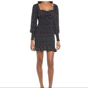 Row A Polka Dot Mini Dress